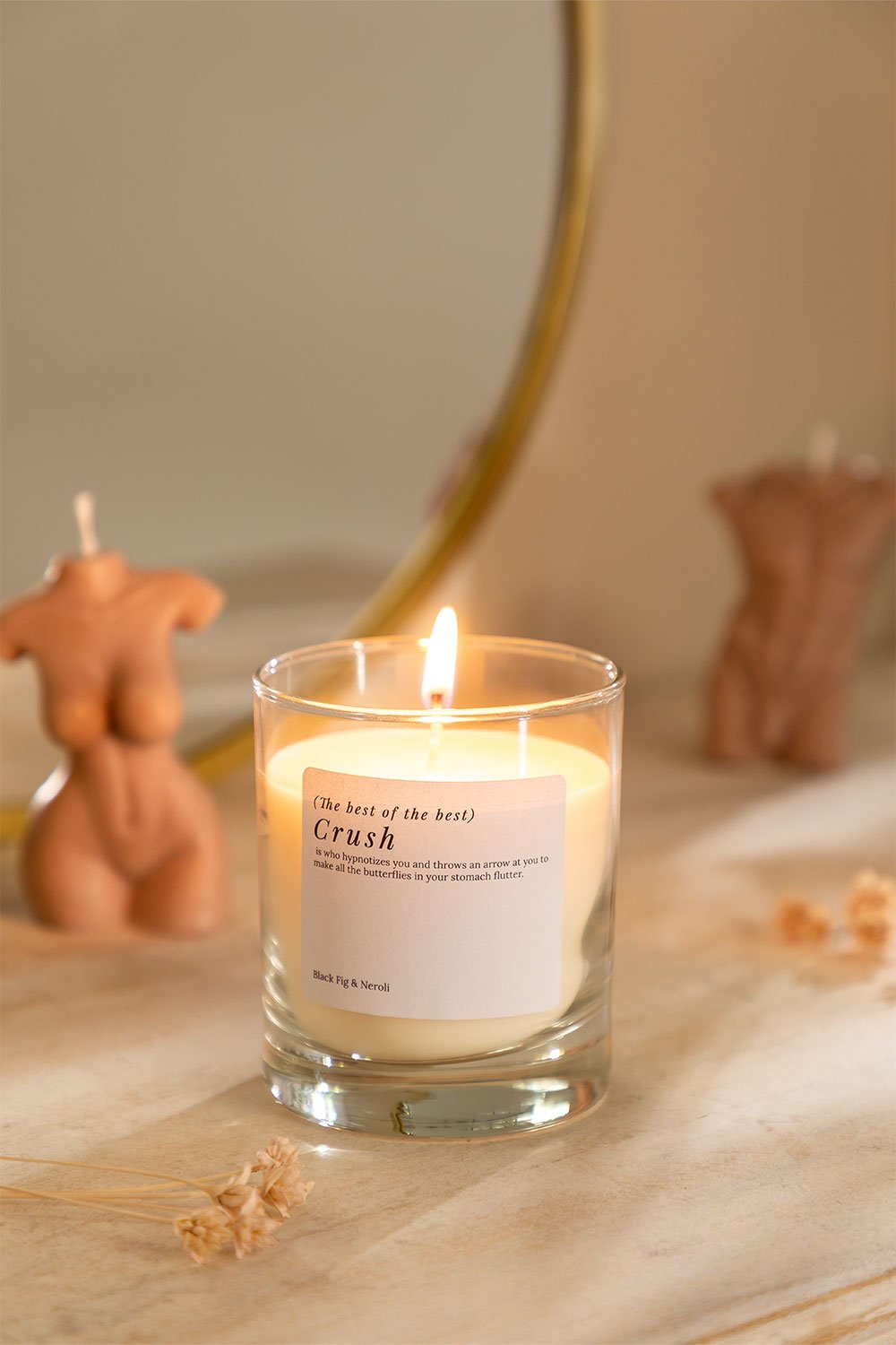 Aromatic Candle (200 gr) Words Collection, gallery image 1