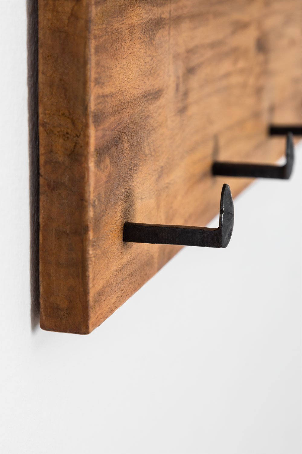  Recycled Wood Wall Coat Rack-Shelf Gerhan, gallery image 4