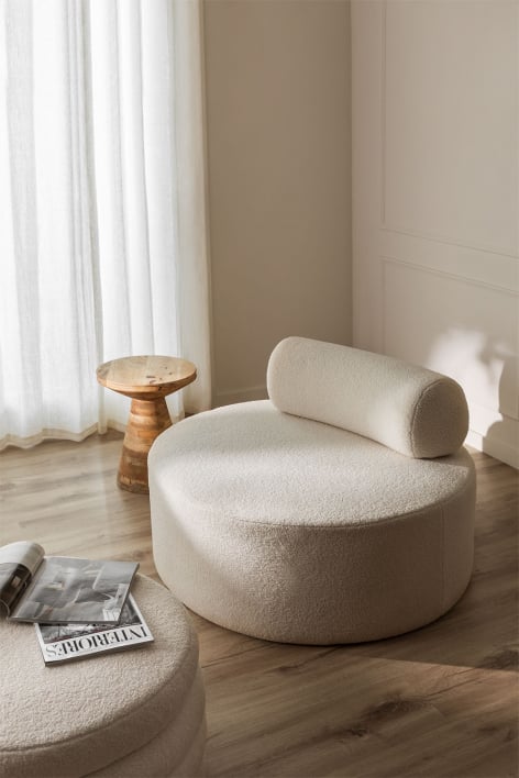 Naroa sherpa armchair