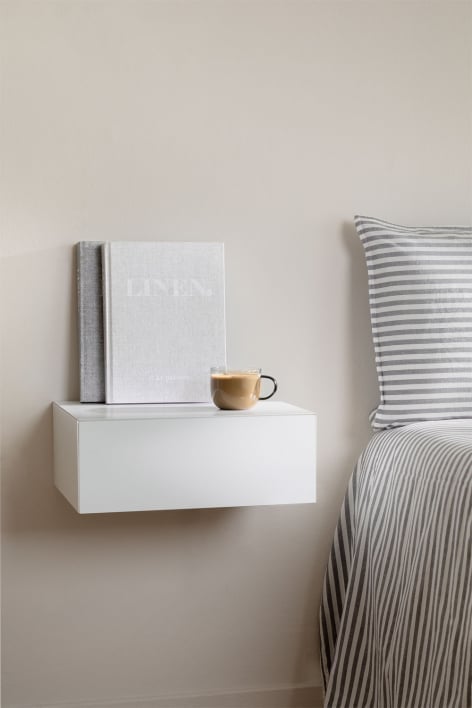 Florens floating bedside table