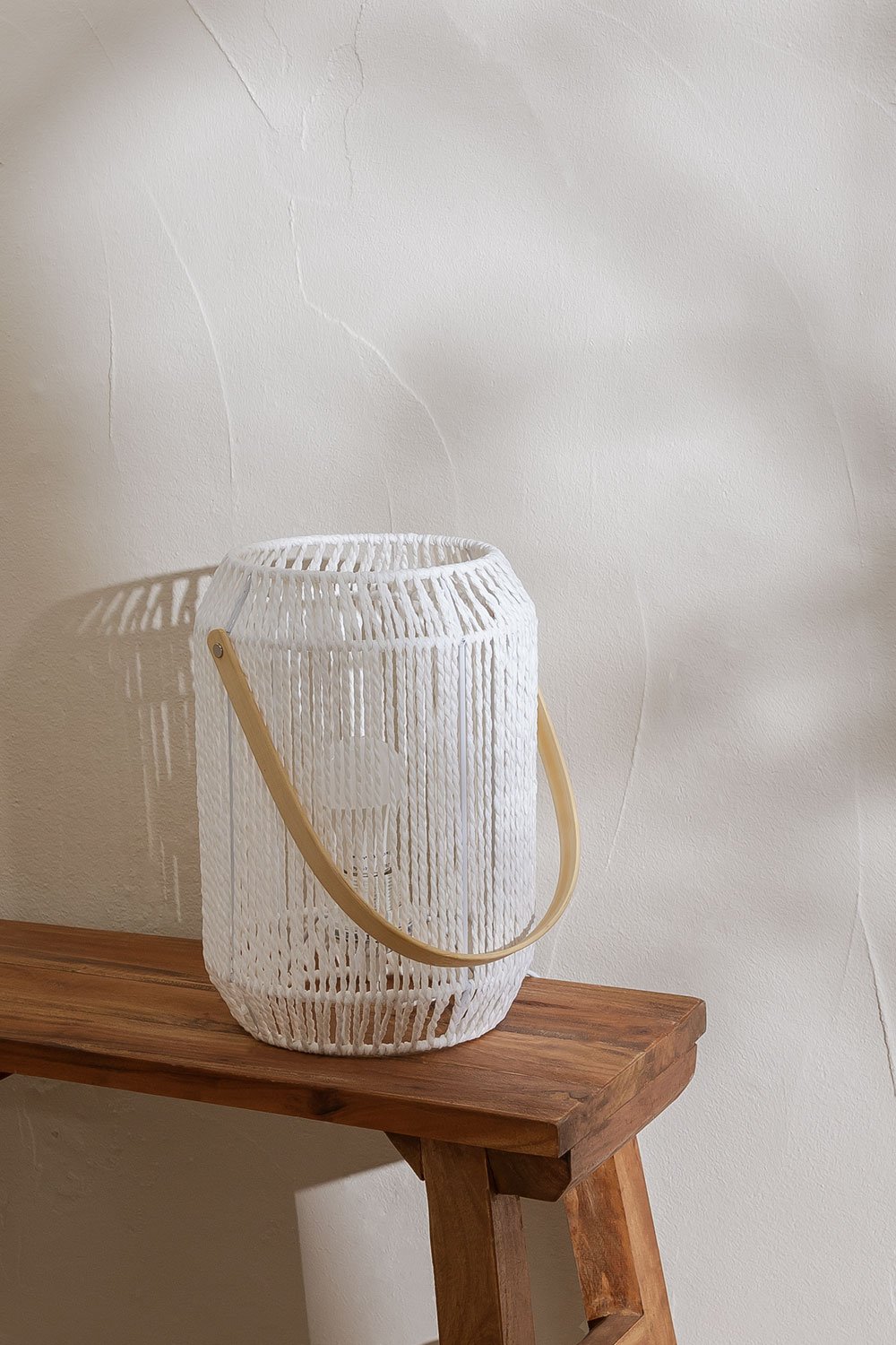 Braided Paper Table Lamp Balamp , gallery image 1