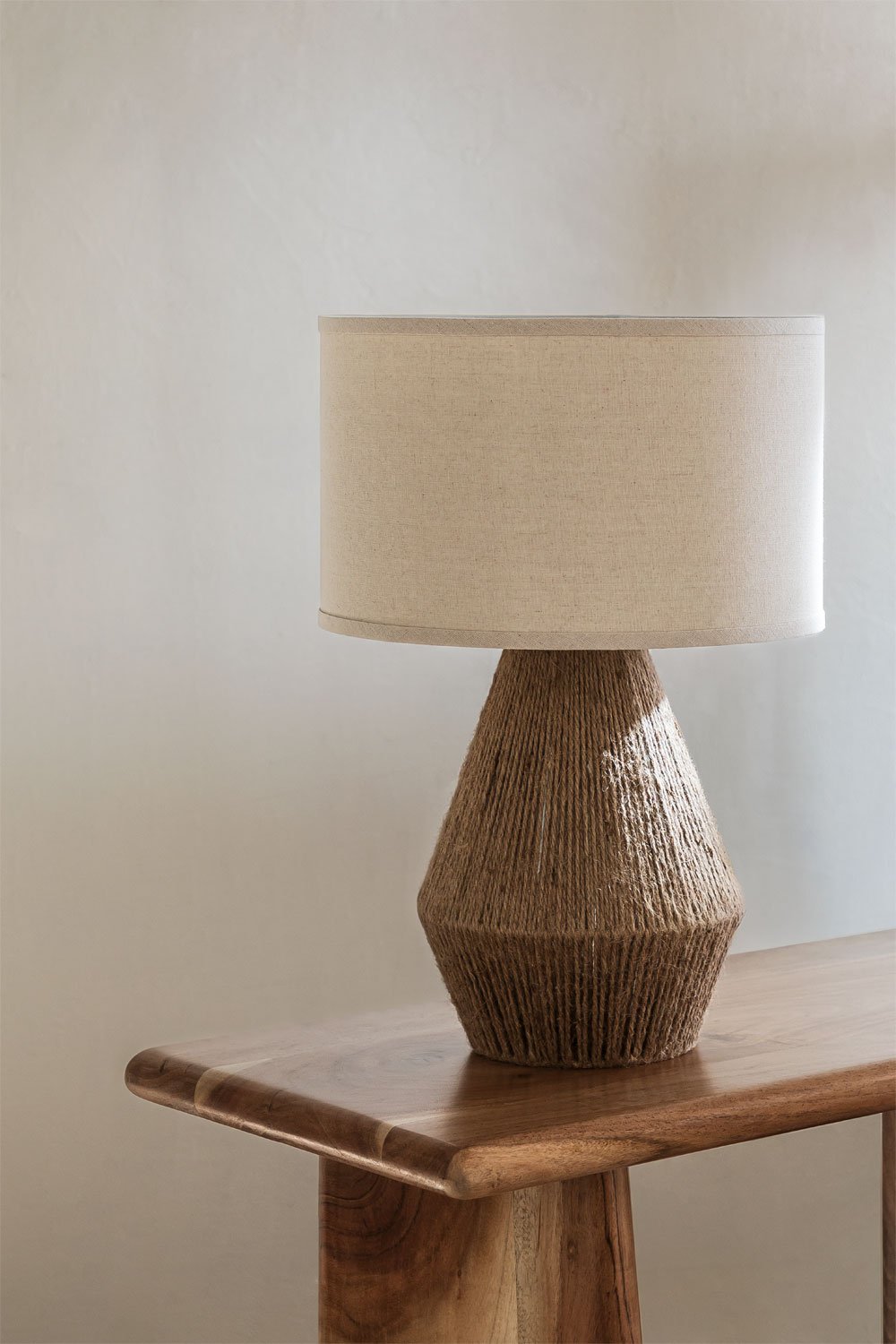 Linen Table Lamp Vasil, gallery image 1