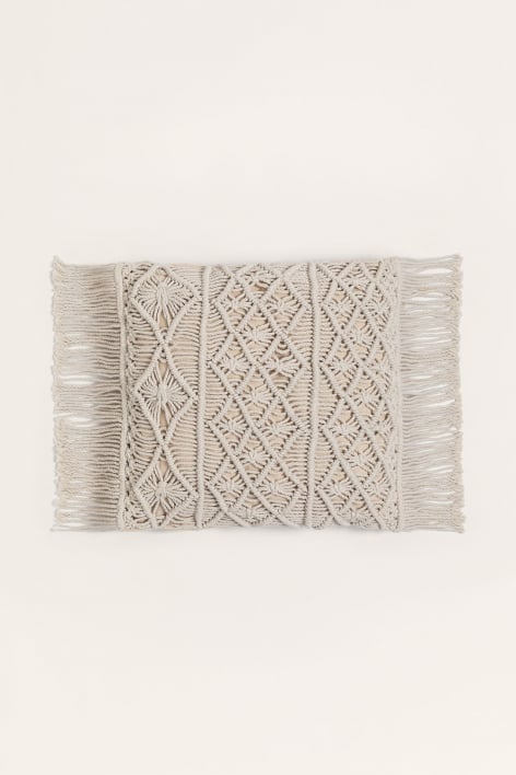 Narses macrame square cushion (45x45 cm)