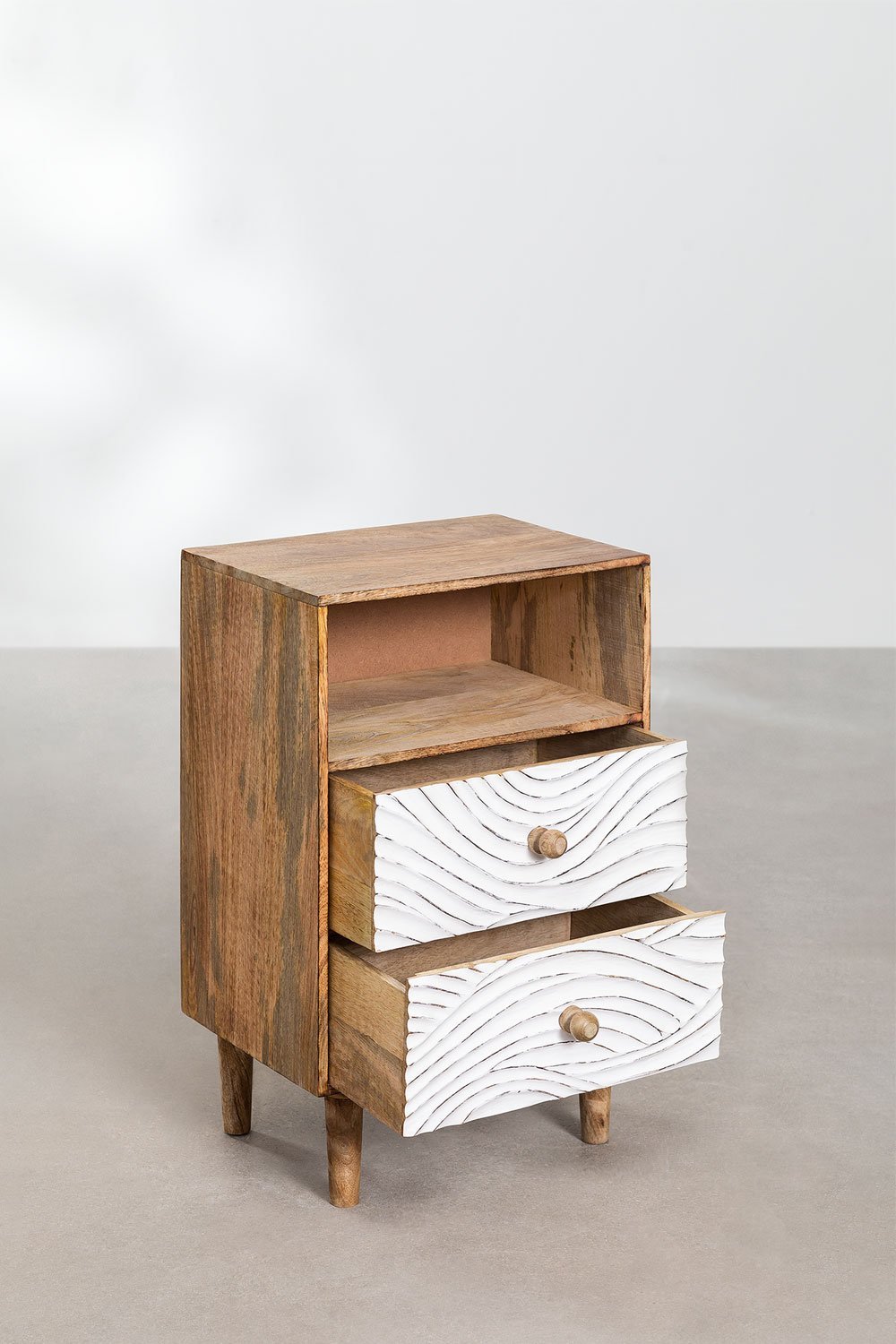 Myanna mango wood bedside table, gallery image 3