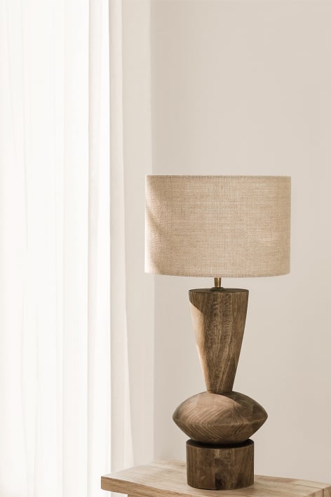 Baily Mango Wood Table Lamp Base