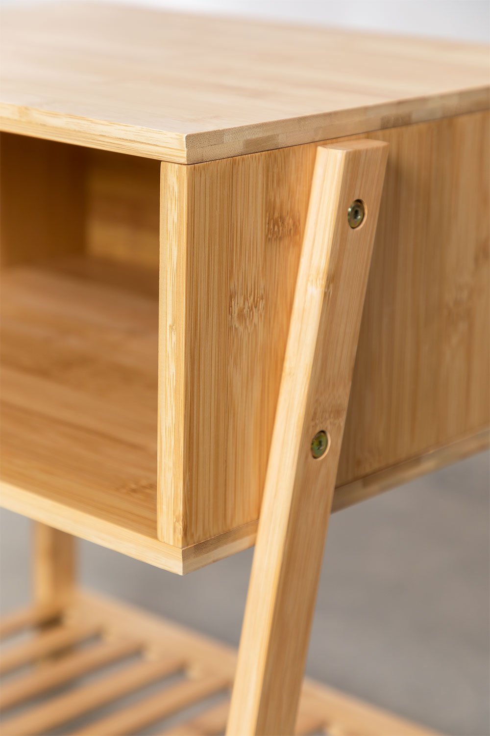 Natela bamboo bedside table, gallery image 4