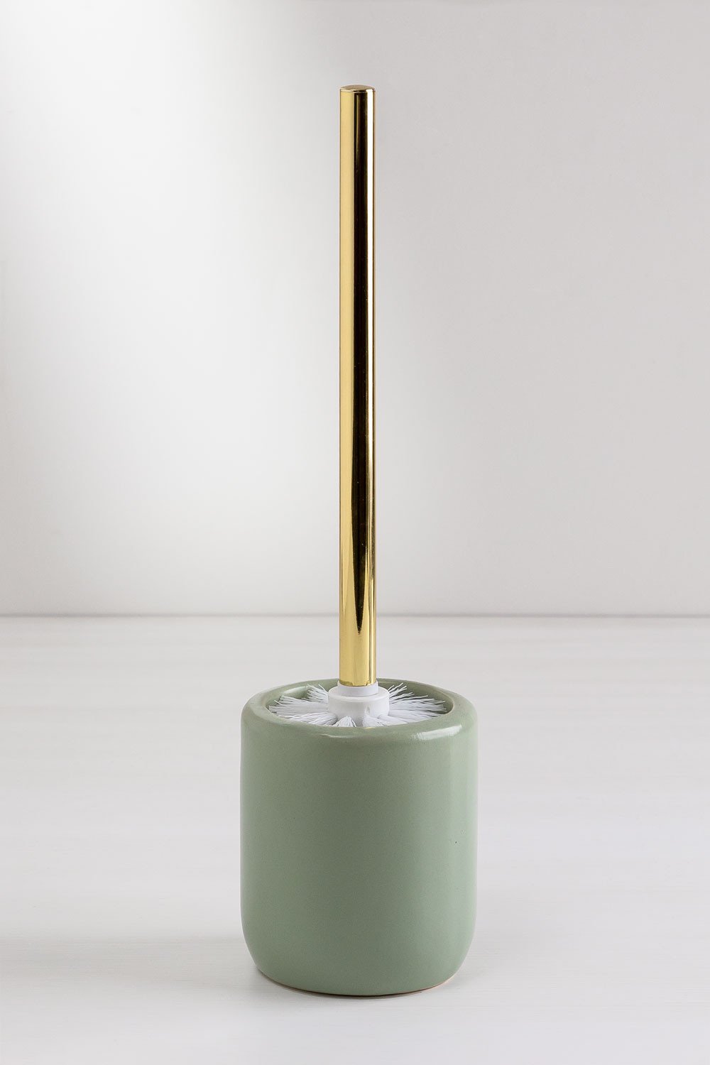 Pierk ceramic & steel toilet brush   , gallery image 1