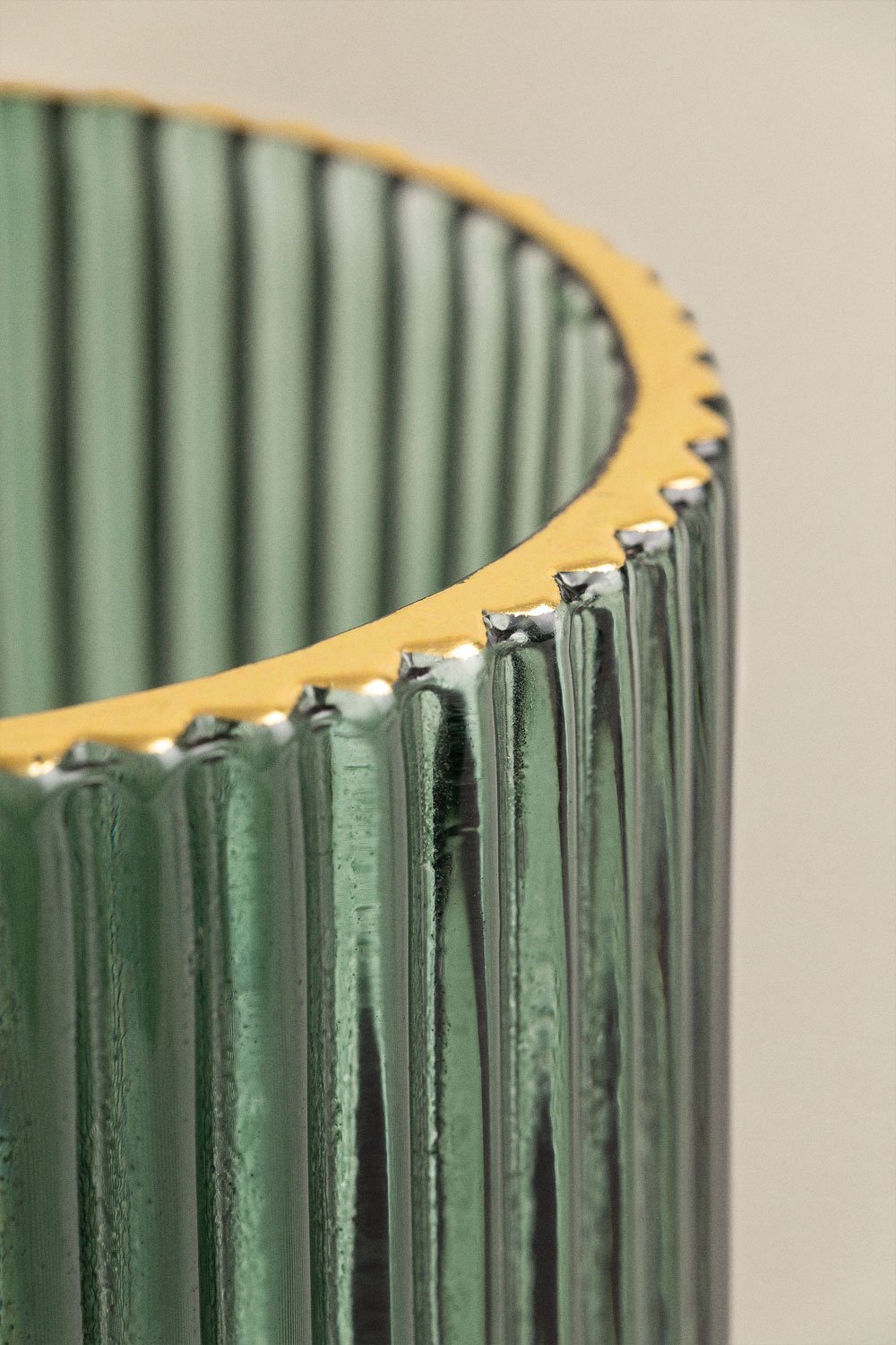 July glass candle holder, gallery image 4