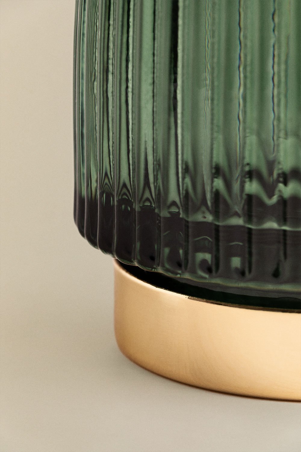 July glass candle holder, gallery image 5