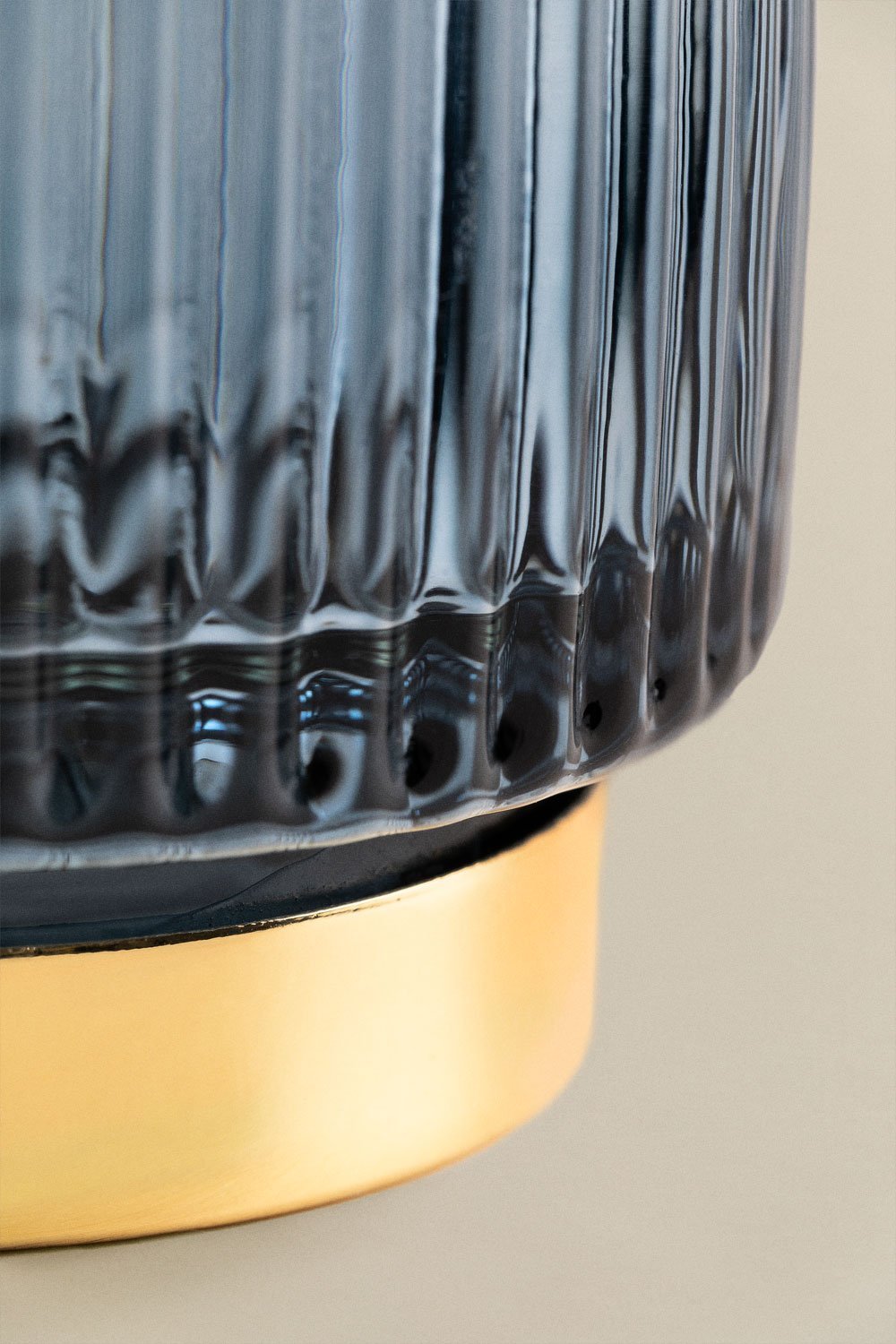 July glass candle holder, gallery image 5