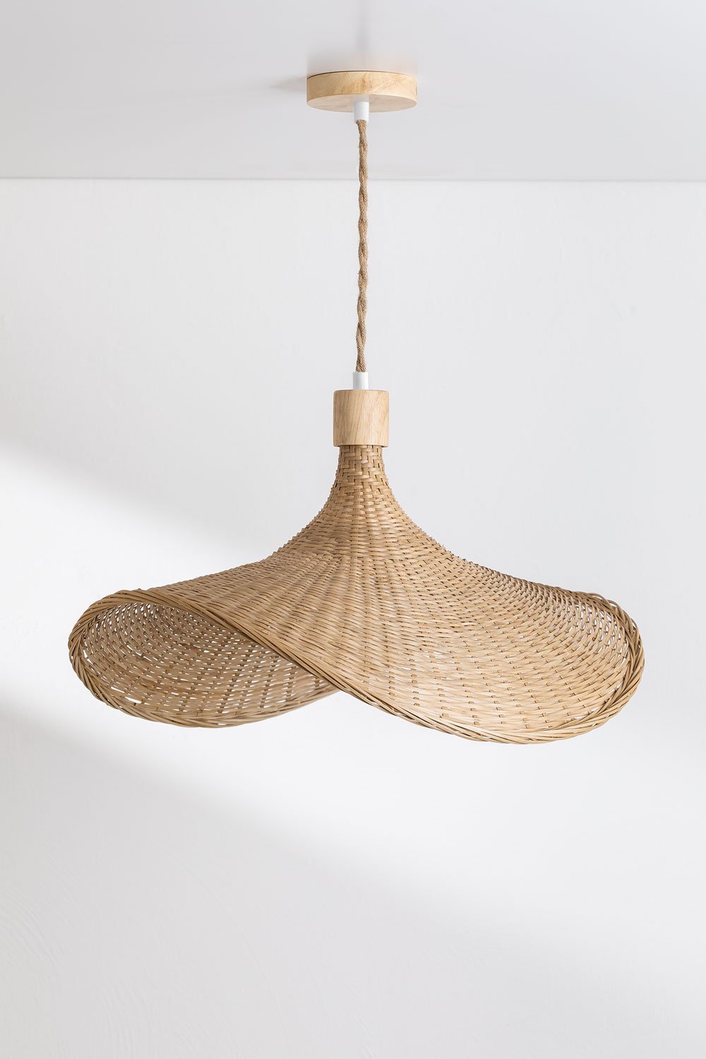 Chaifer bamboo ceiling lamp , gallery image 2
