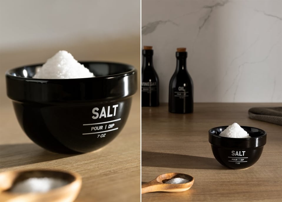 Ceramic Salt Shaker Yorts