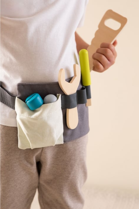 Jonny Kids wooden tool belt