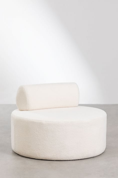 Naroa chenille armchair