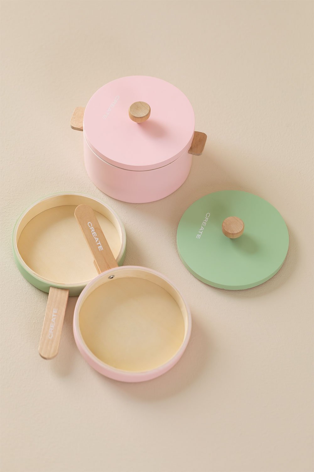 Wooden Cookware Create Kids , gallery image 1