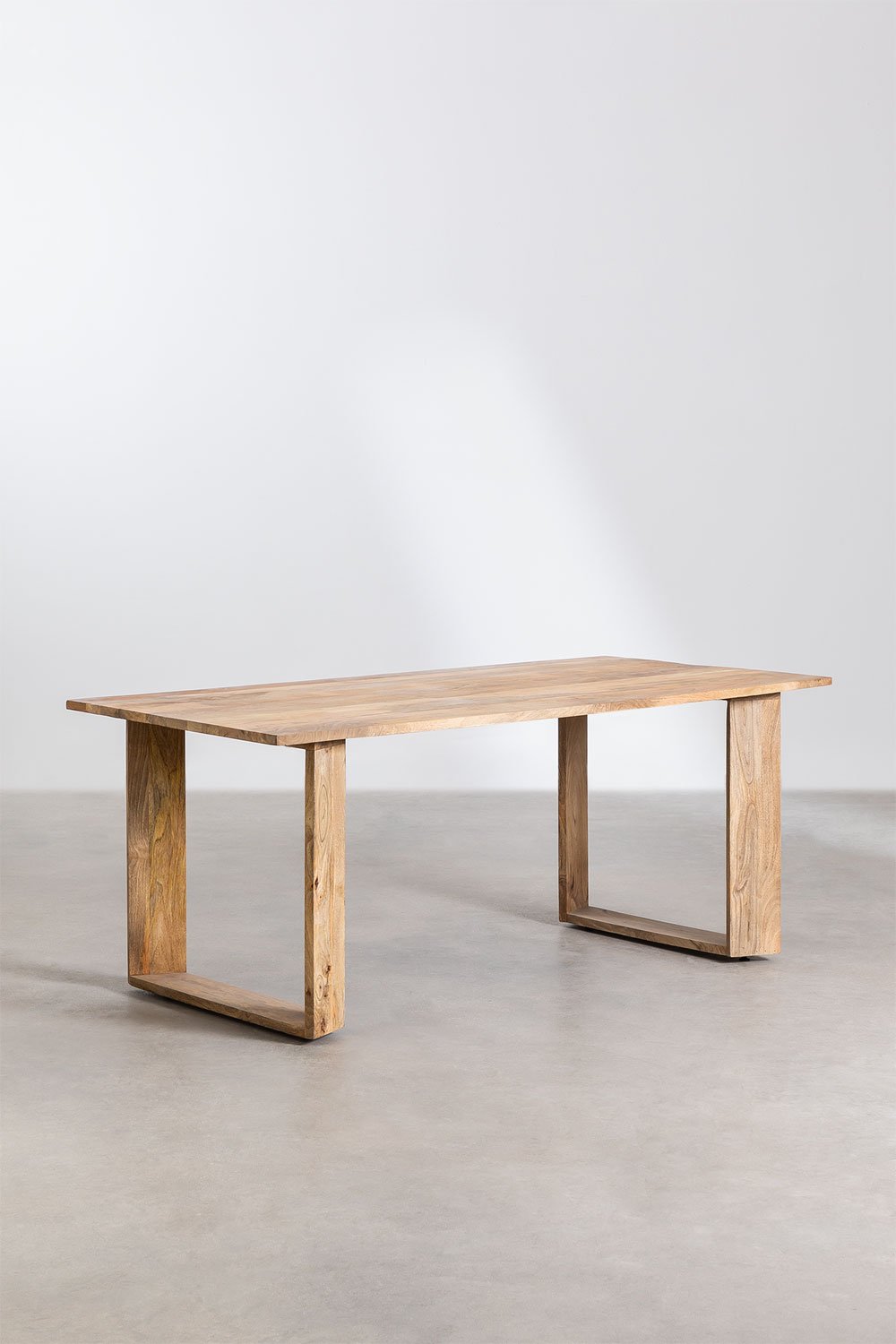 RectangularMango Wood Dining Table  (190x90 cm) Vesnya, gallery image 1