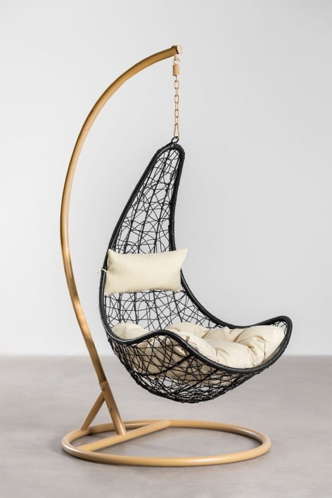 Danail hanging garden chair with cushion
