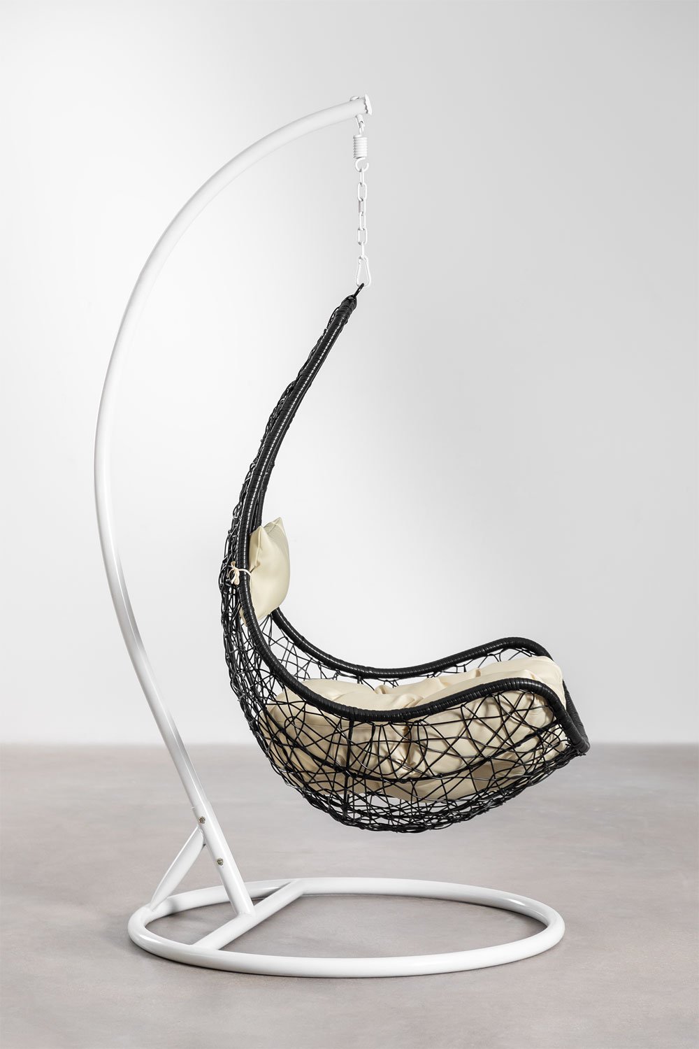 Danail hanging chair with cushion, gallery image 2