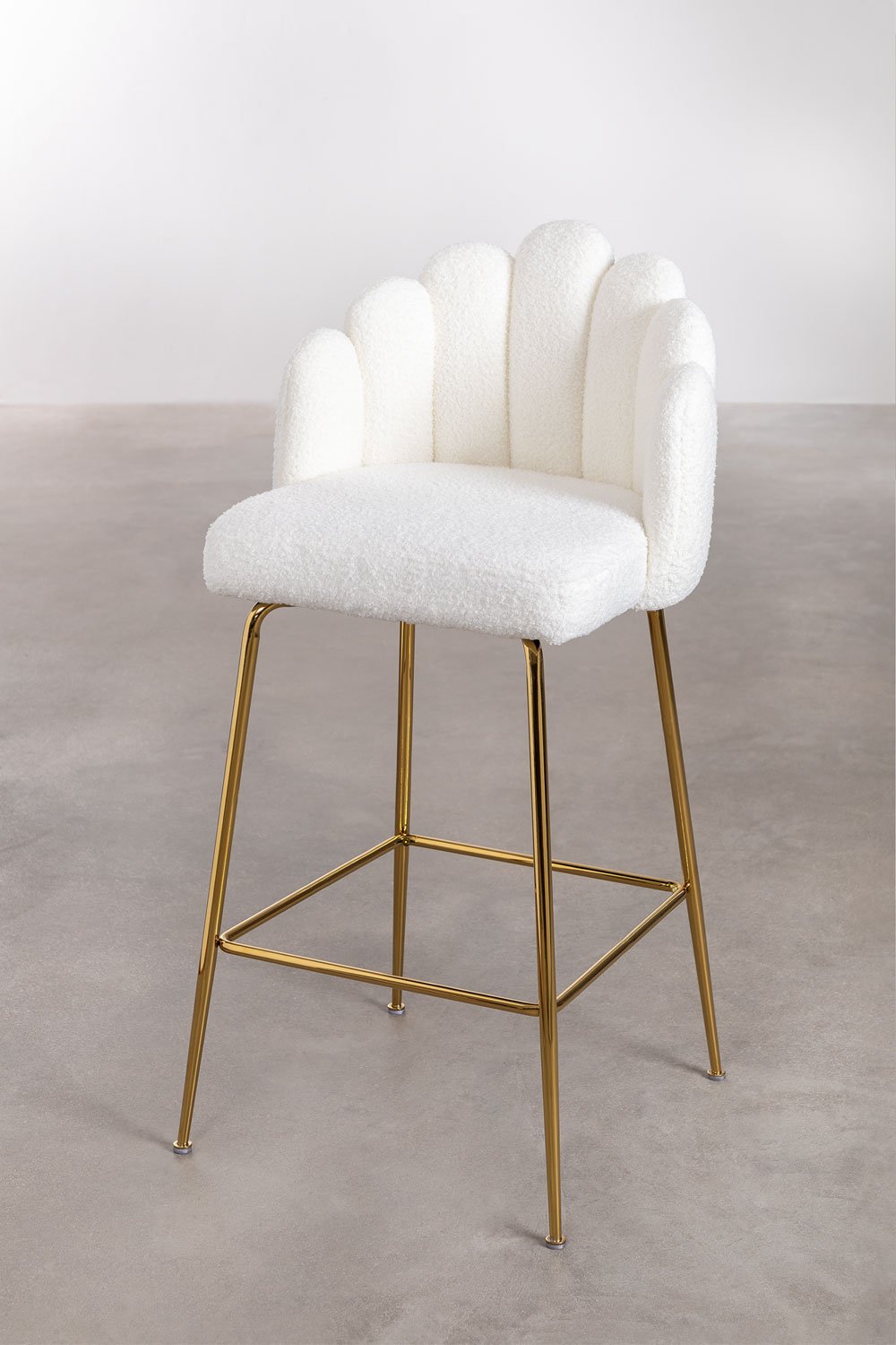 Markina chenille high stool, gallery image 2
