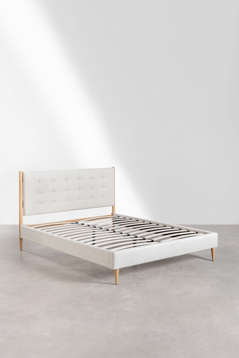 Samira upholstered bed, gallery image 2