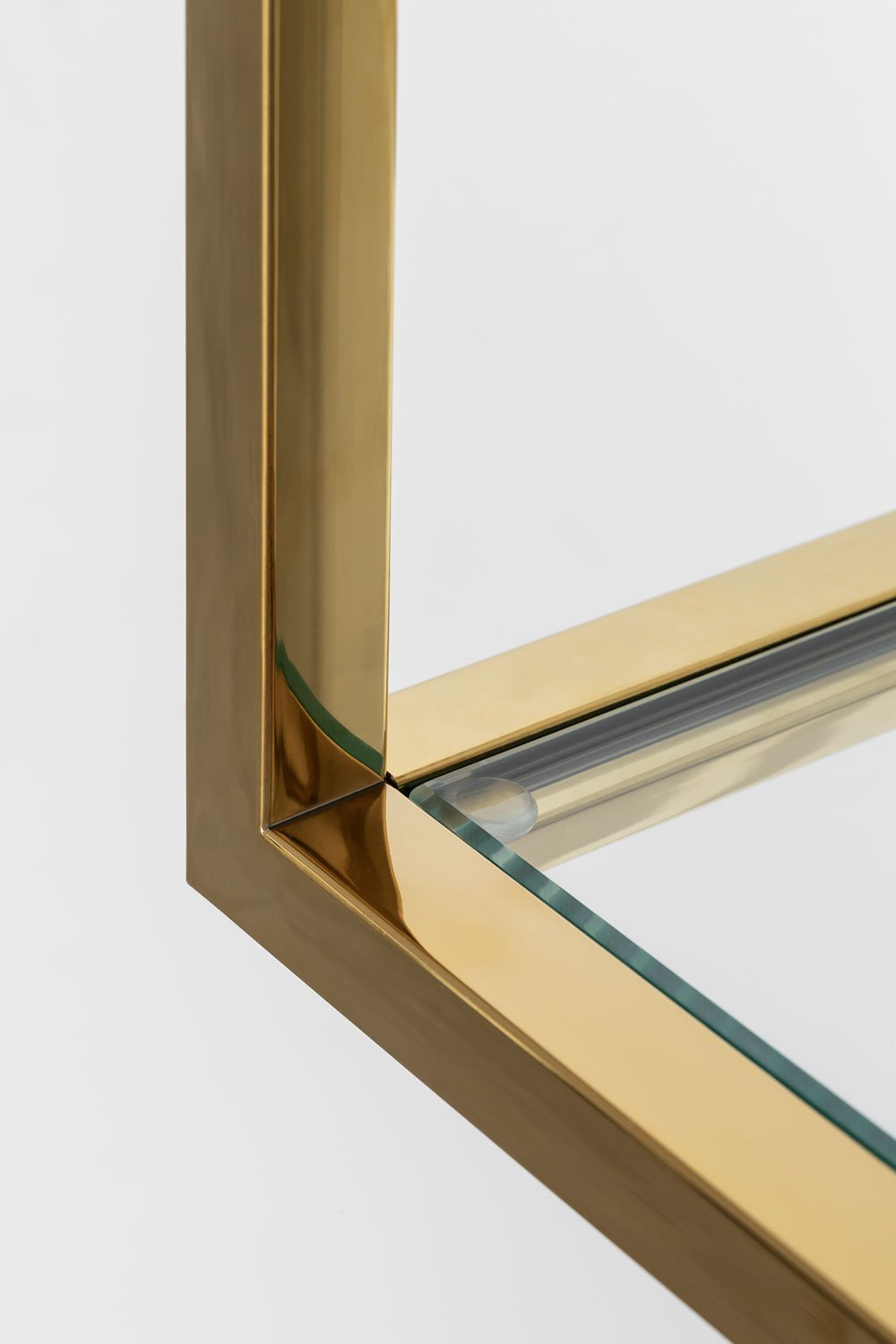 Glass & Steel Wall Shelf Amelia, gallery image 6