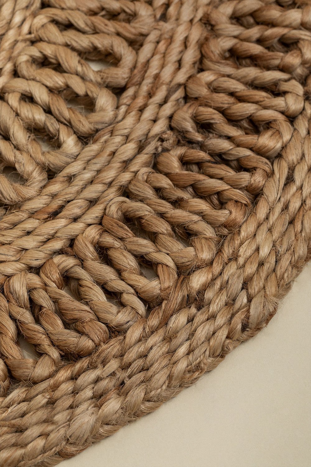 Koblet oval jute doormat 60x45 cm, gallery image 3