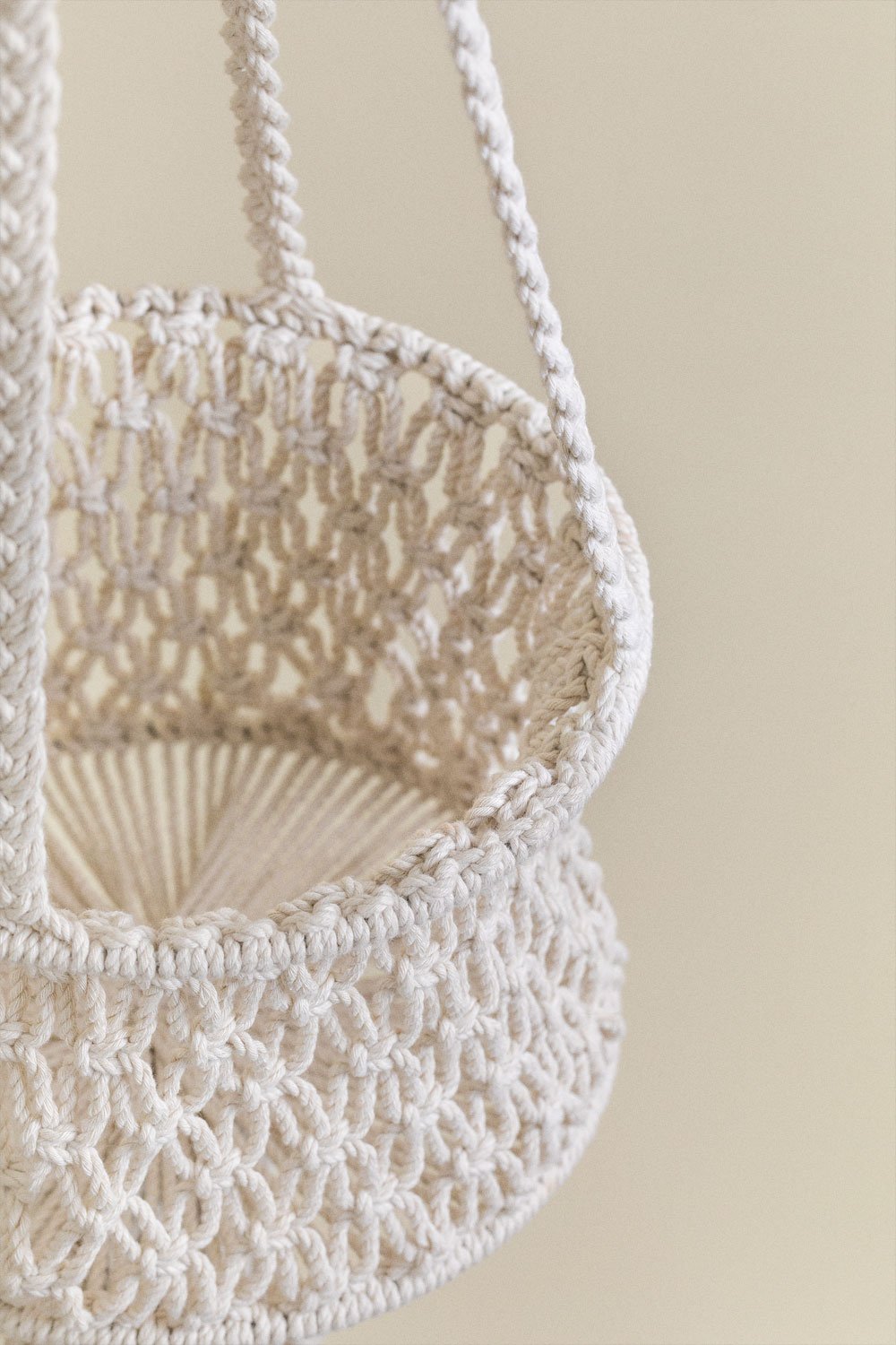 Mitridas macrame hanging planter, gallery image 3