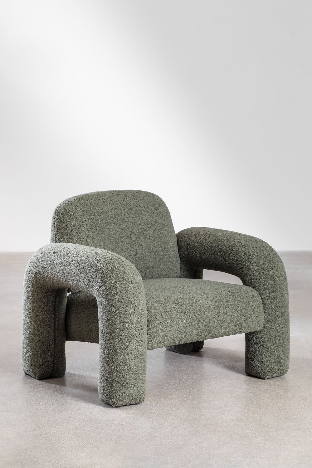 Nicxon sheepskin armchair, gallery image 2