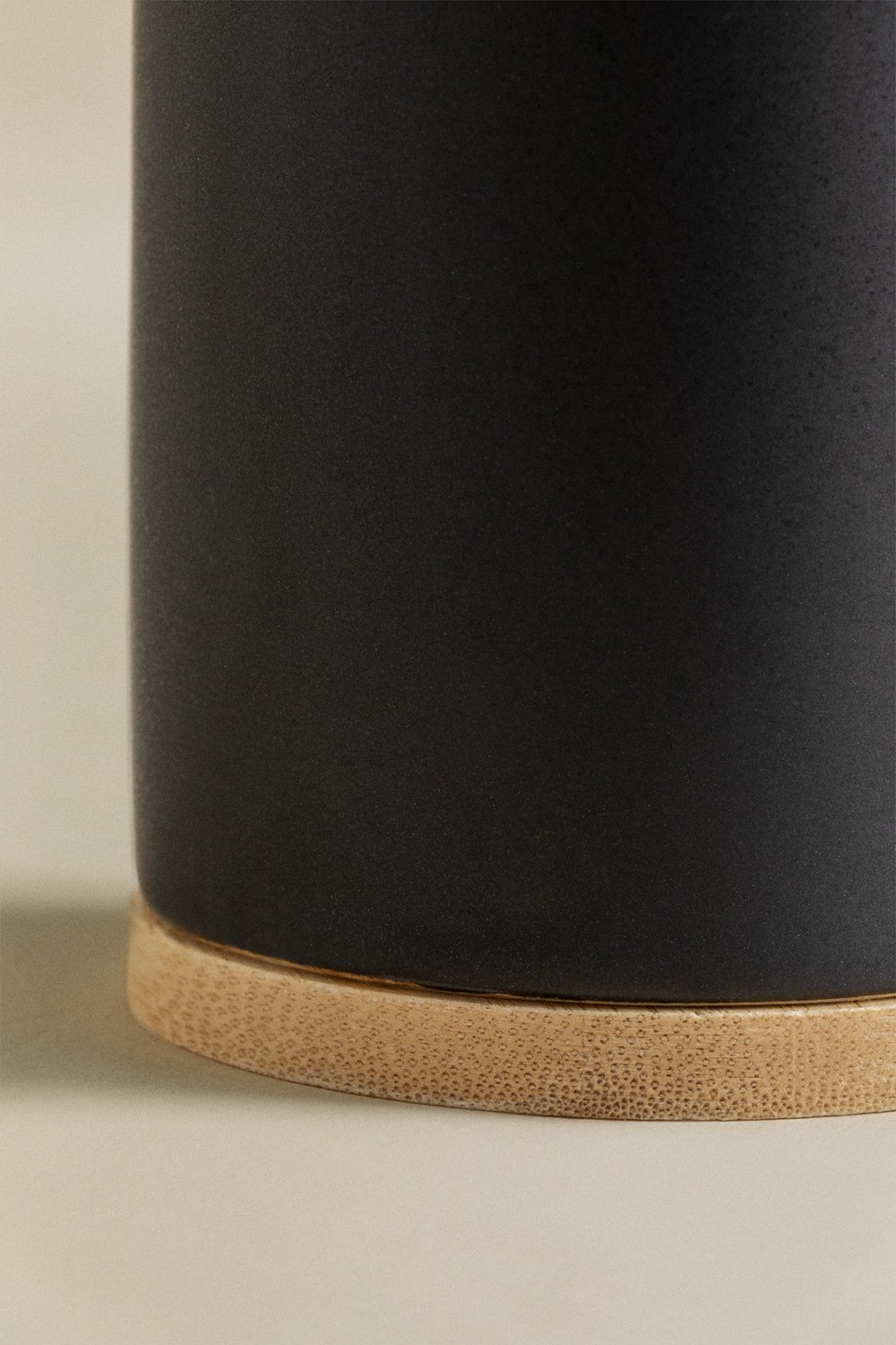 Elvan Ceramic and Bamboo Toothbrush Holder        , gallery image 4