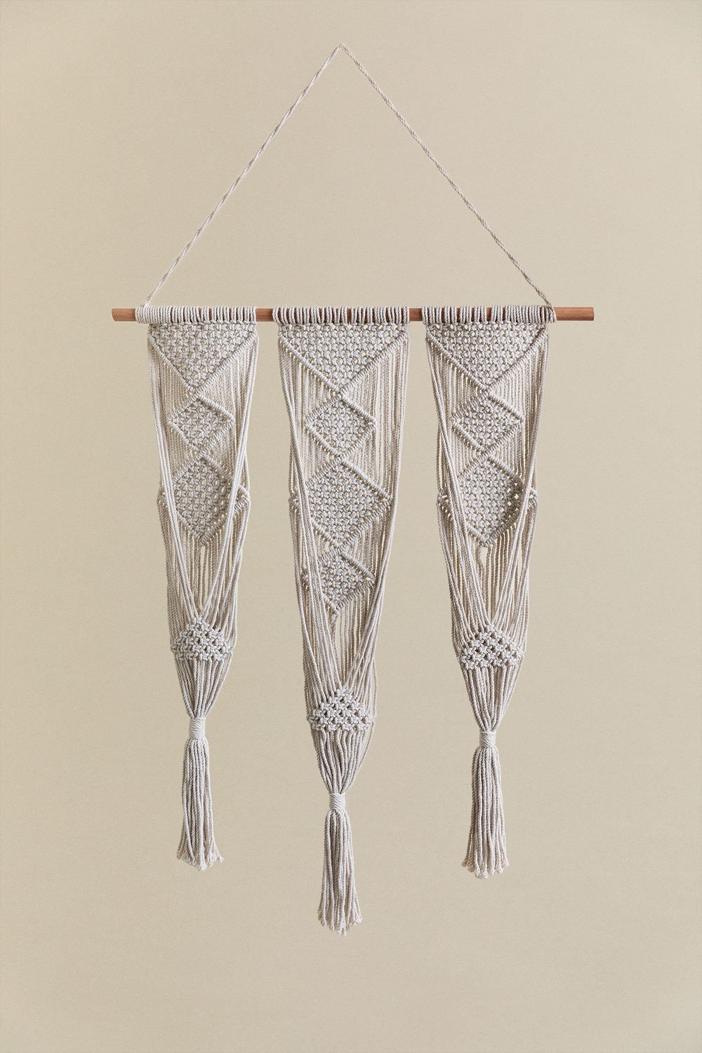 Deyoces macrame hanging planter, gallery image 2