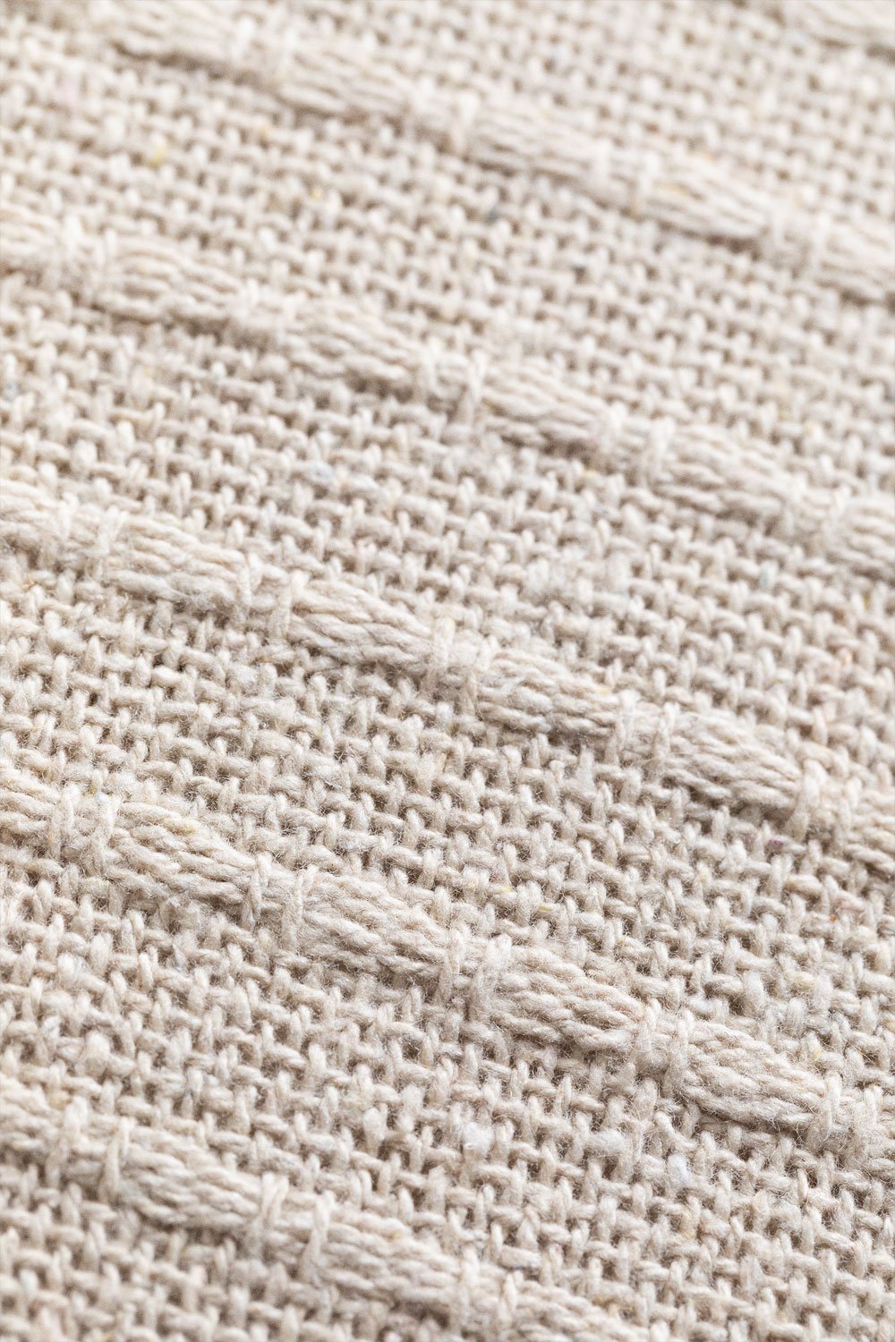 Gautier square cotton & linen cushion (45x45 cm) , gallery image 6