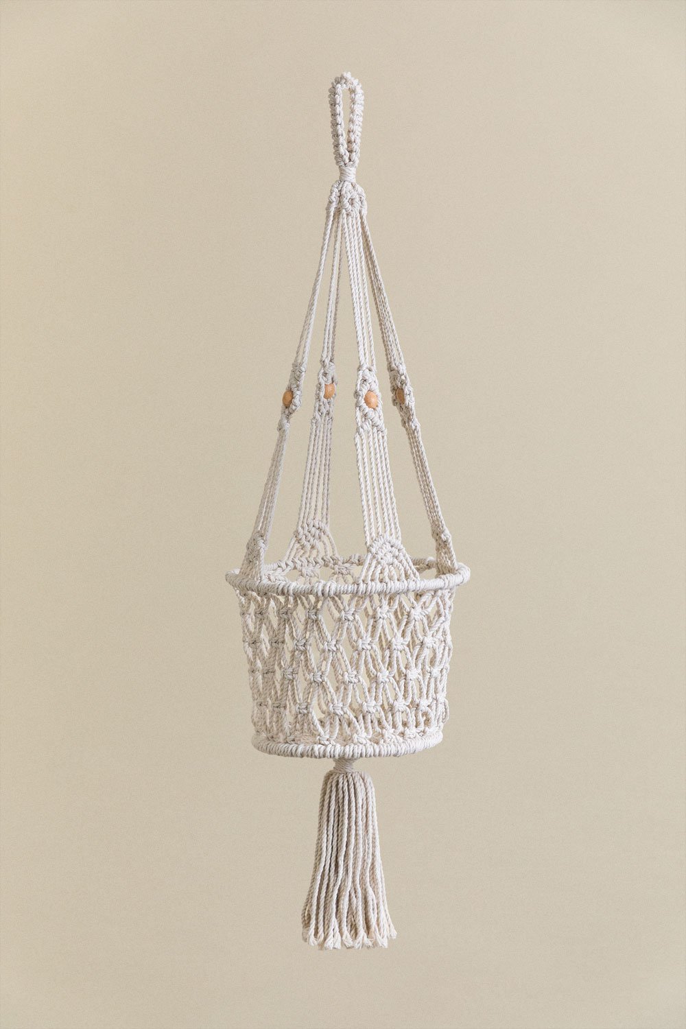 Astiages macrame hanging planter, gallery image 2