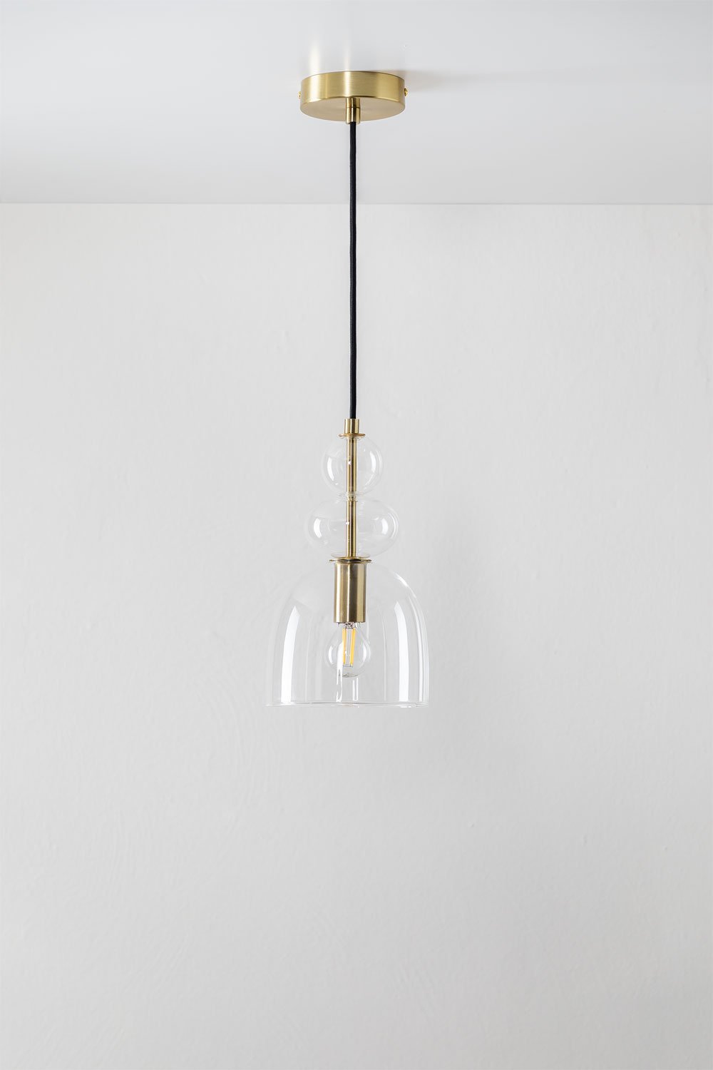 Bezany crystal pendant ceiling lamp, gallery image 2