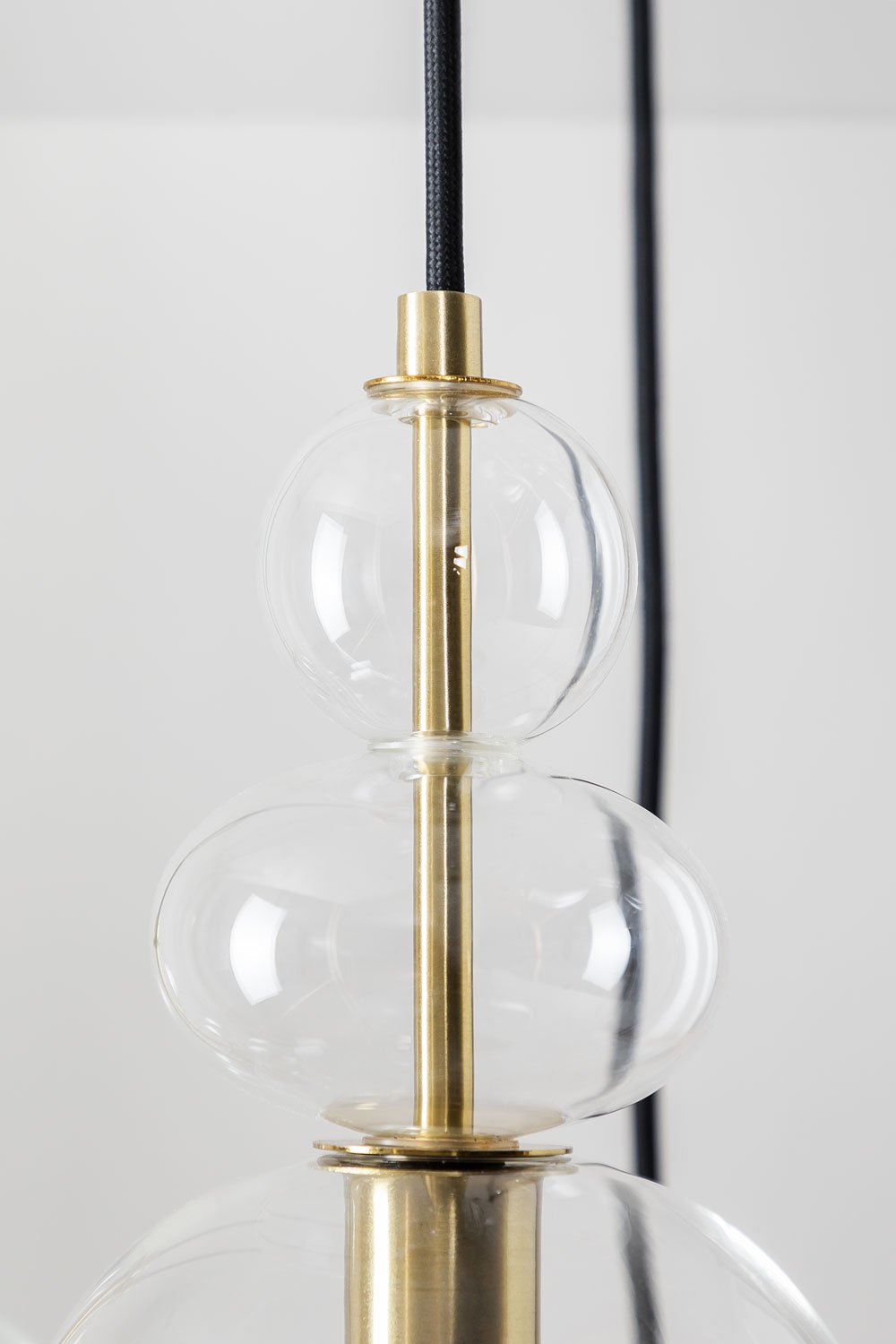 Bezany 3 light points crystal ceiling lamp, gallery image 3