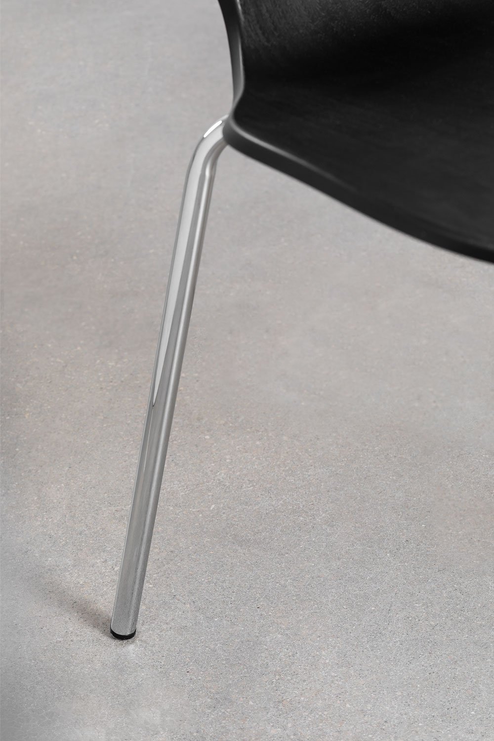 Stackable dining chair in polypropylene and iron Uit, gallery image 5