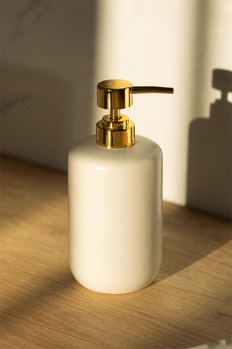 Pierk ceramic soap dispenser