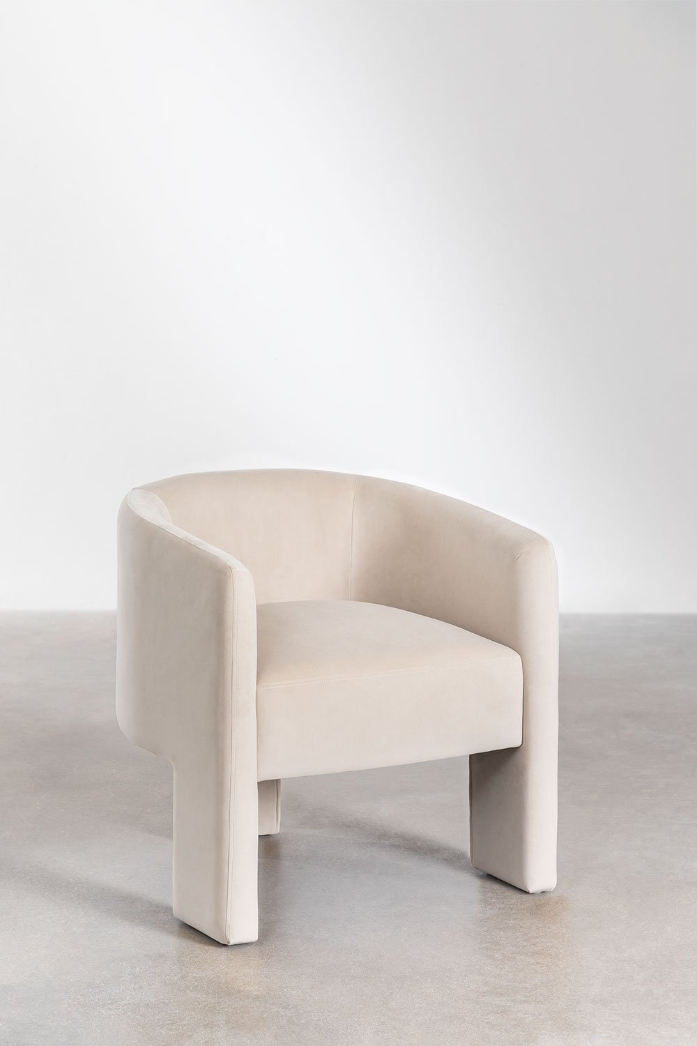Xastru pack of 2 velvet dining chairs, gallery image 1