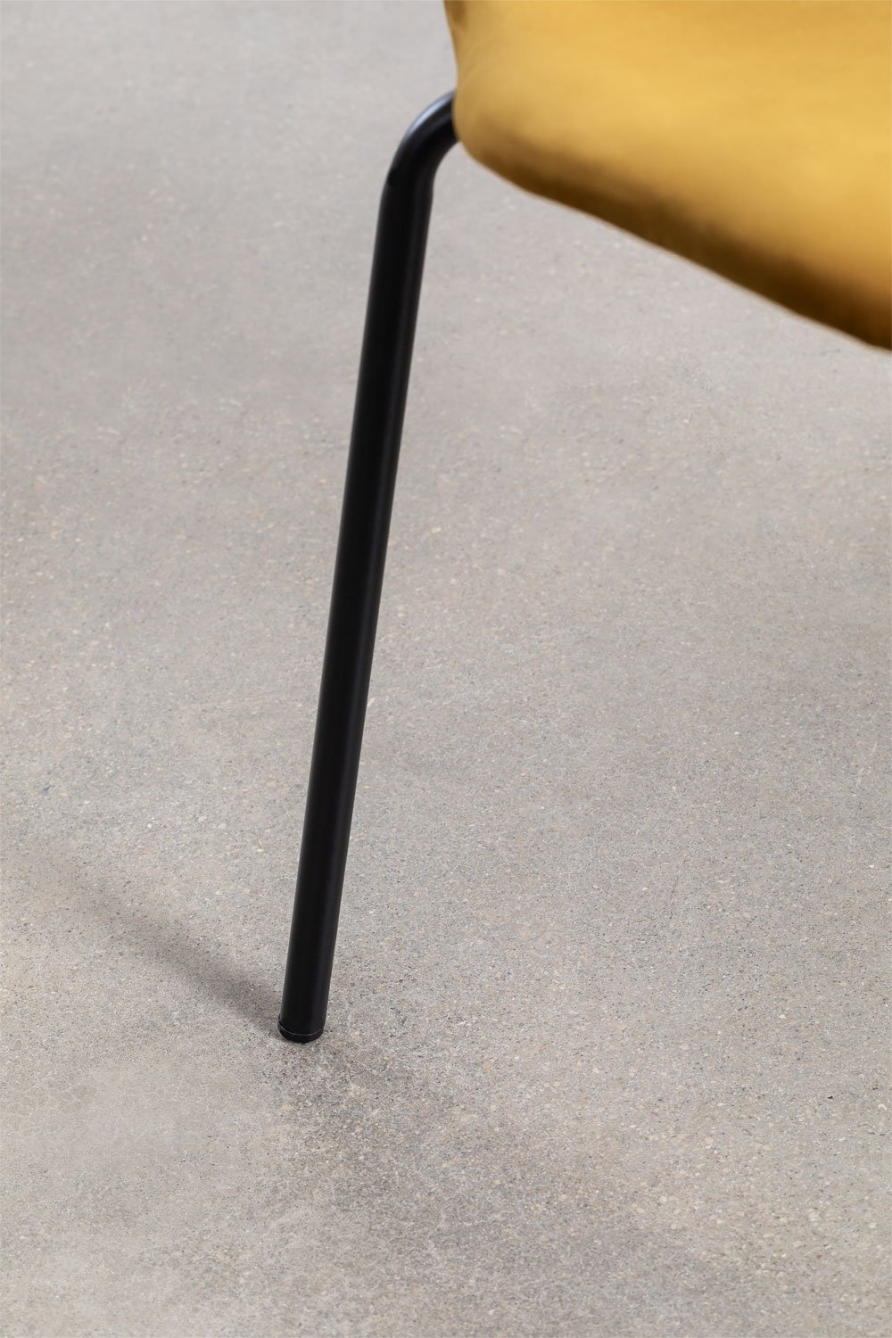 Uit velvet stackable dining Chair, gallery image 6