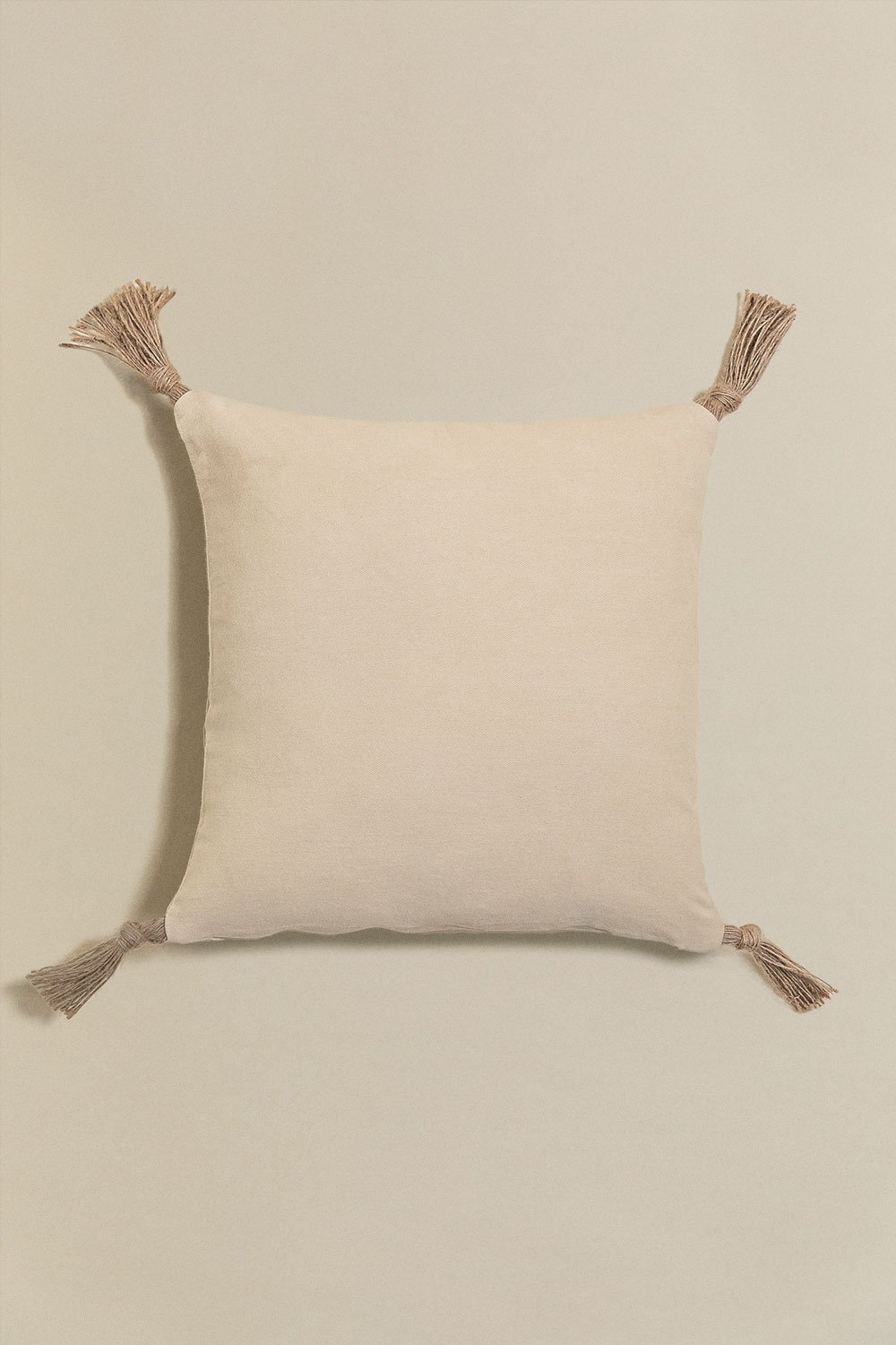 Square Cotton Cushion (45x45 cm) Musk, gallery image 1