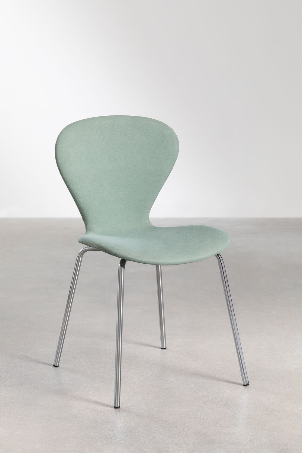 Upholstered Stackable Dining Chair Uit , gallery image 2