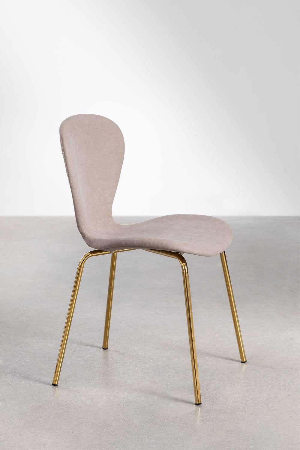 Uit upholstered stackable dining chair, gallery image 3