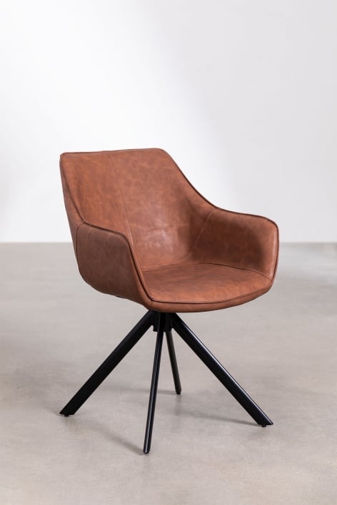 Leatherette Dining Chair Lucy