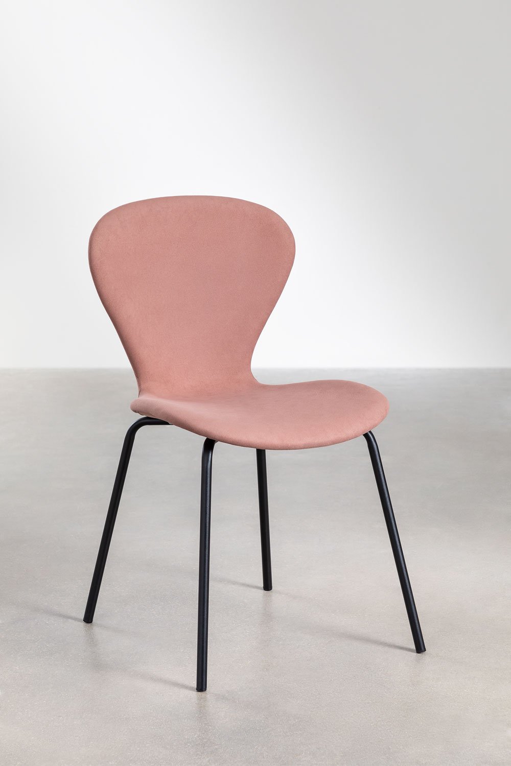 Upholstered Stackable Dining Chair Uit , gallery image 2