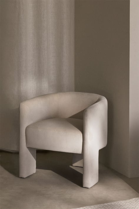 Xastru velvet armchair