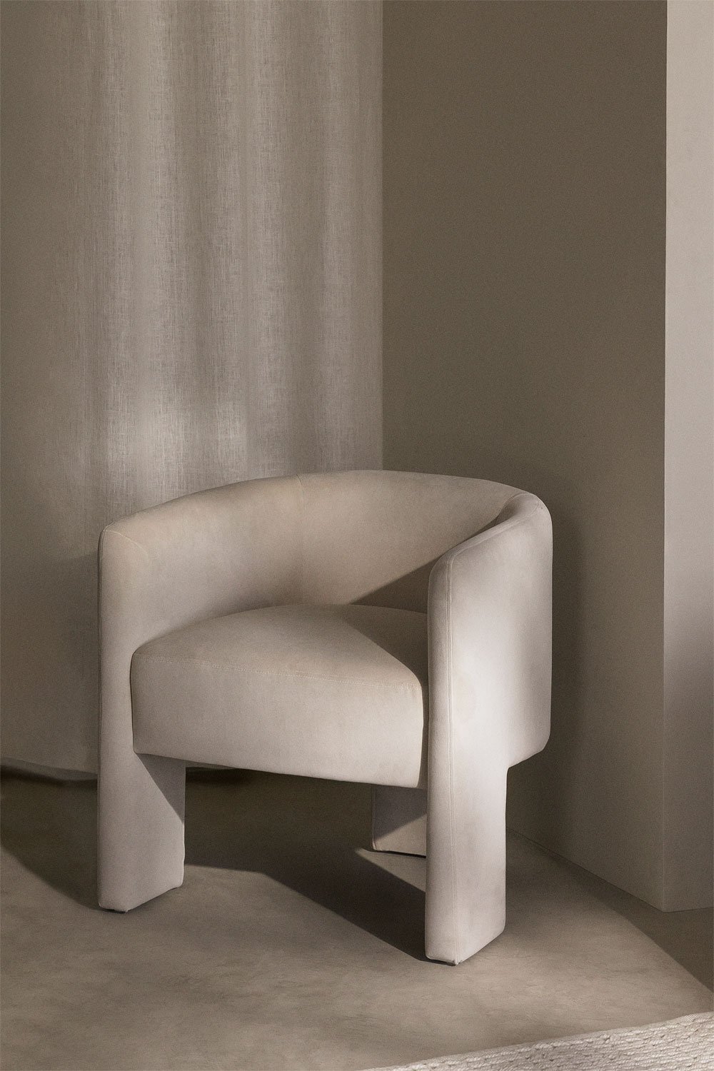 Xastru velvet armchair, gallery image 1