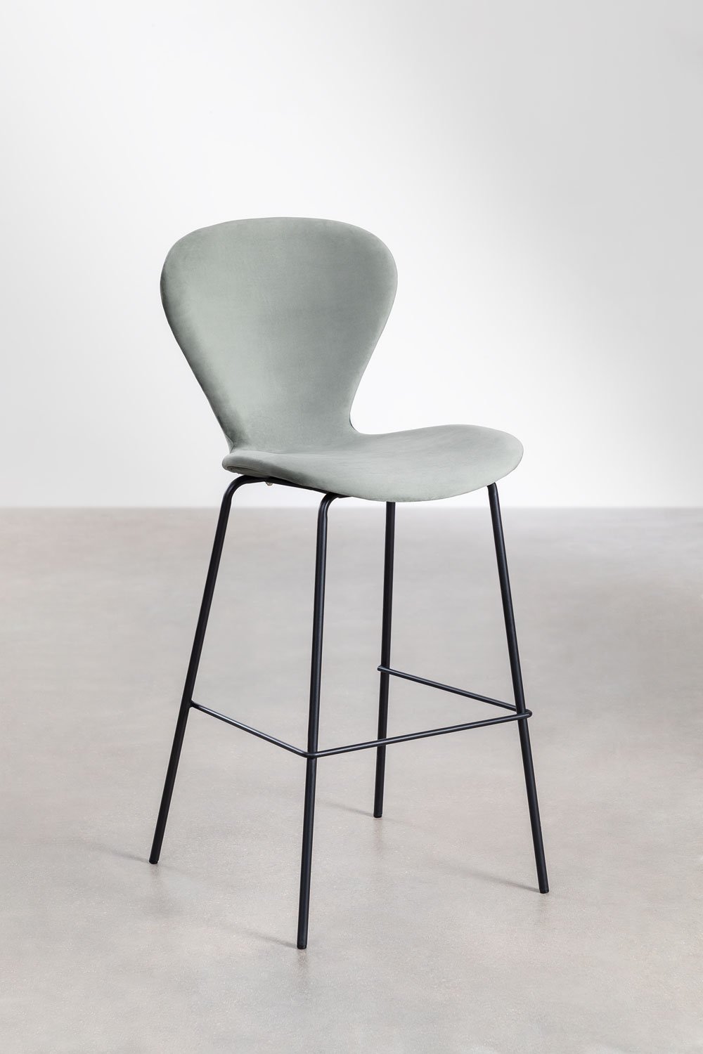 Velvet High Stool Uit, gallery image 1