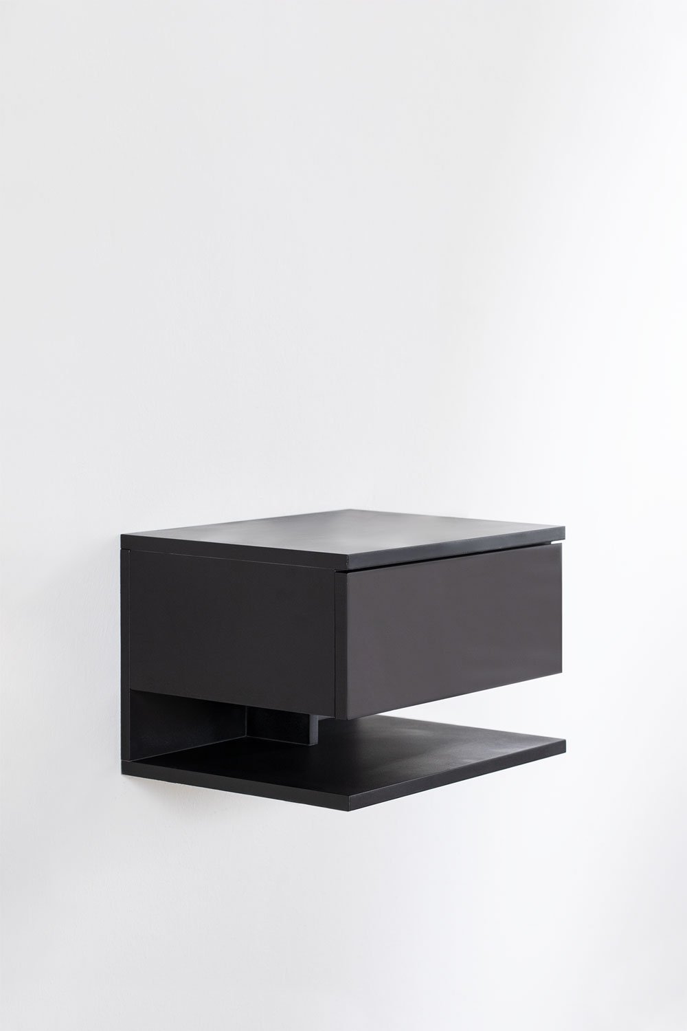 Floating Bedside Table with Drawer Griviza, gallery image 2