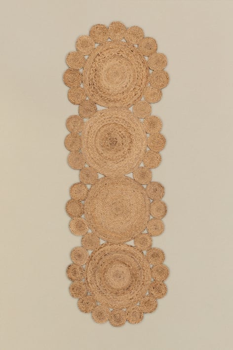 Natural Jute Rug (180 x 60 cm) Otilie