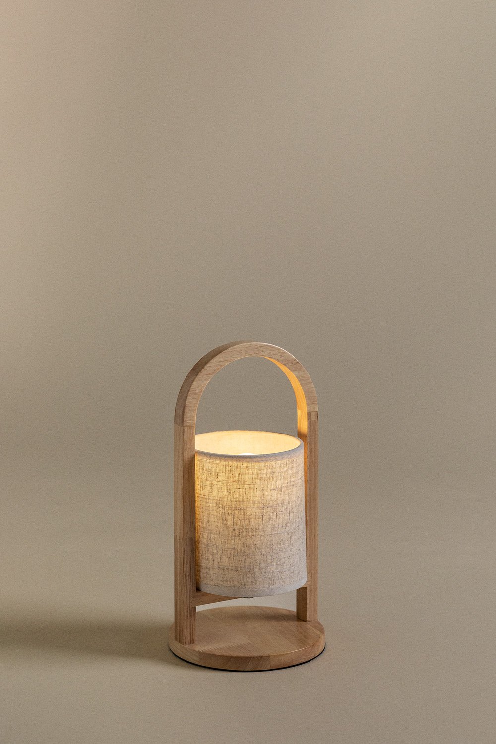 Goriberg cordless wooden table lamp, gallery image 5
