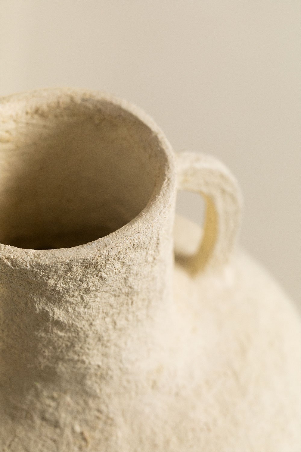 Cutler decorative handmade paper mache vase , gallery image 3